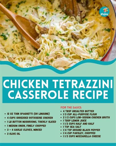 How many carbs are in chicken tetrazzini casserette - calories, carbs, nutrition