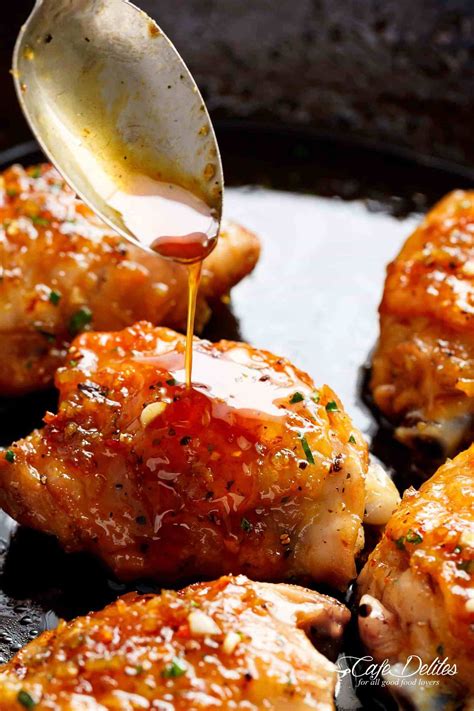 How many carbs are in chicken thigh honey ginger - calories, carbs, nutrition