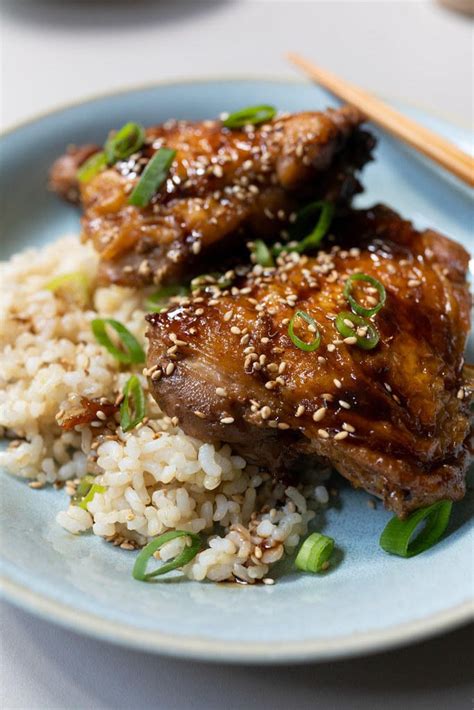 How many carbs are in chicken thigh shoyu scallion - calories, carbs, nutrition
