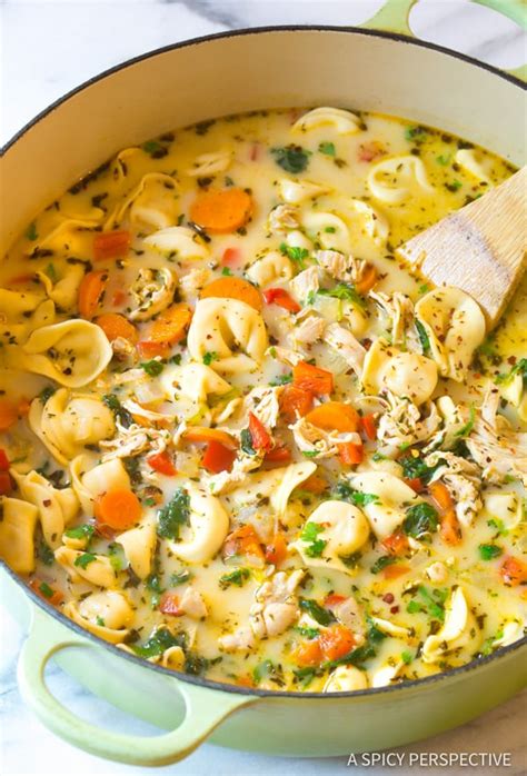 How many carbs are in chicken tortellini soup - calories, carbs, nutrition