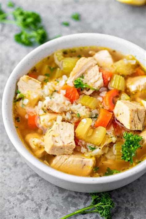 How many carbs are in chicken vegetable soup - calories, carbs, nutrition