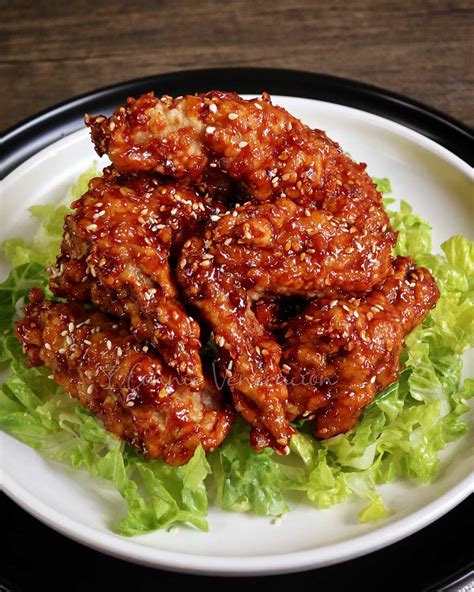 How many carbs are in chicken wings korean spicy 6 ea - calories, carbs, nutrition