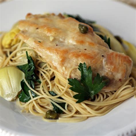 How many carbs are in chicken with artichokes and angel hair pasta - calories, carbs, nutrition