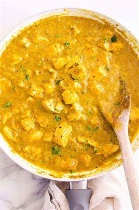 How many carbs are in chicken yellow curry - calories, carbs, nutrition