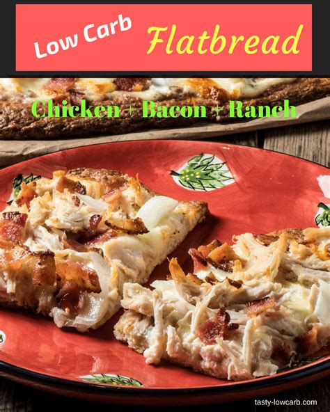 How many carbs are in chicken-bacon ranch flatbread - calories, carbs, nutrition