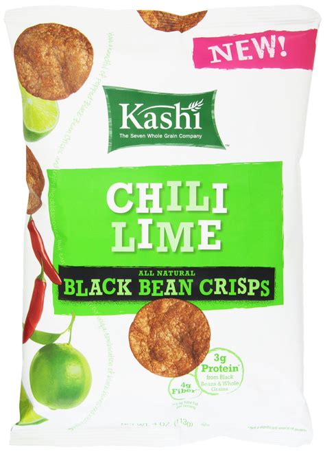 How many carbs are in chili lime black bean crisps - calories, carbs, nutrition