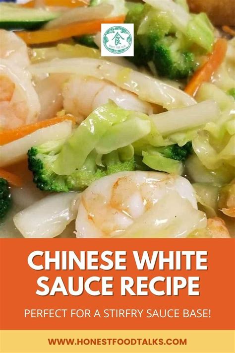 How many carbs are in chinese white sauce - calories, carbs, nutrition