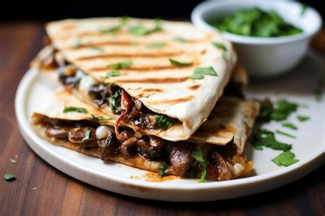 How many carbs are in chipotle lime portobello quesadilla - calories, carbs, nutrition