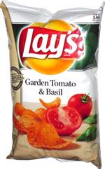 How many carbs are in chips, garden tomato basil, frito lay - calories, carbs, nutrition