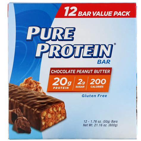 How many carbs are in chocolate chip peanut protein bar - calories, carbs, nutrition