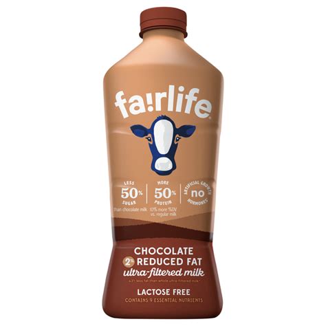 How many carbs are in chocolate milk - grande - 2% milk - calories, carbs, nutrition