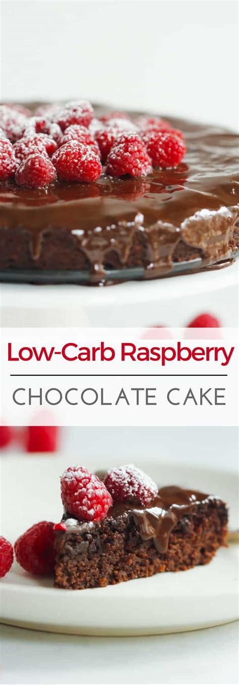 How many carbs are in chocolate raspberry cake - calories, carbs, nutrition