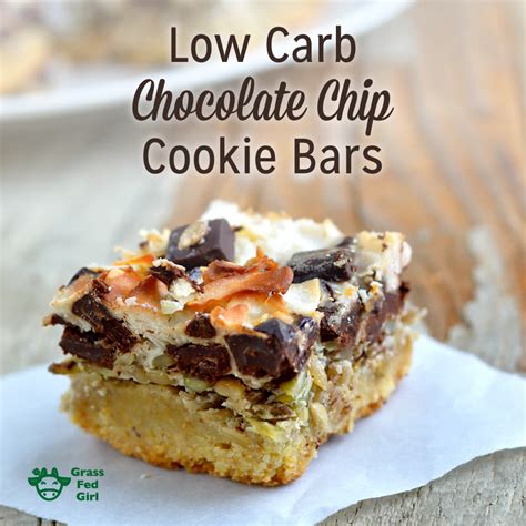 How many carbs are in chocolatey chip cookie bar - calories, carbs, nutrition