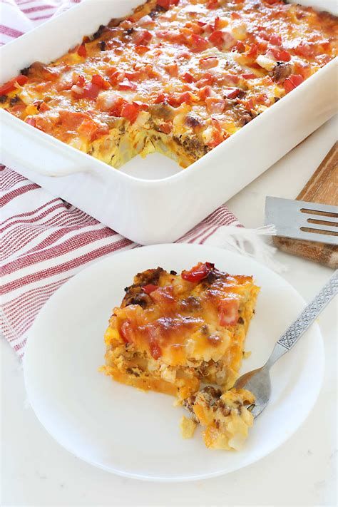 How many carbs are in chorizo breakfast casserole - calories, carbs, nutrition