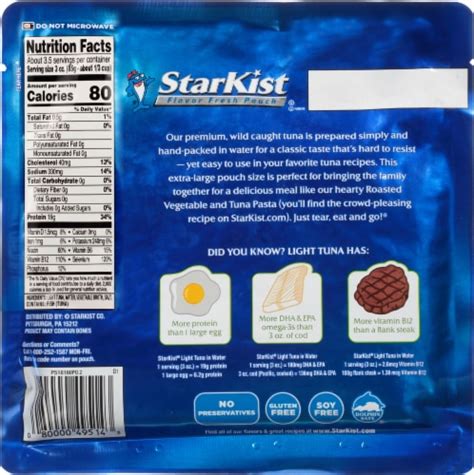 How many carbs are in chunk light tuna (in water) - calories, carbs, nutrition