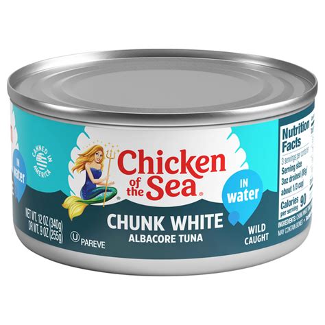 How many carbs are in chunk white albacore - calories, carbs, nutrition