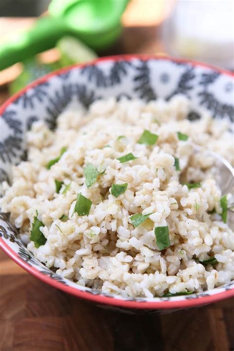 How many carbs are in cilantro lime brown rice-occ - calories, carbs, nutrition