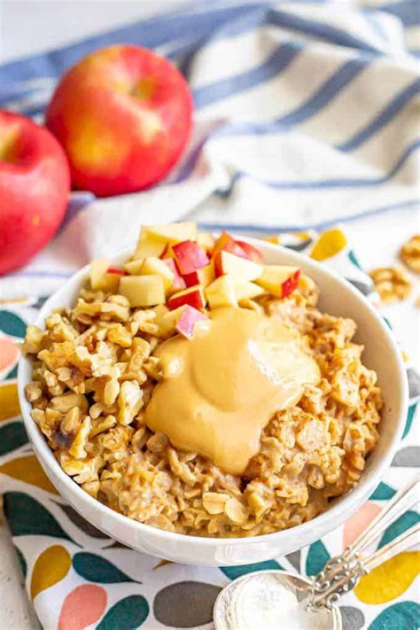 How many carbs are in cinnamon apple walnut oatmeal vg df gf - calories, carbs, nutrition