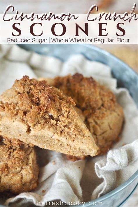 How many carbs are in cinnamon crunch scone - calories, carbs, nutrition