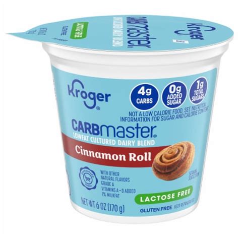 How many carbs are in cinnamon roll yogurt - calories, carbs, nutrition