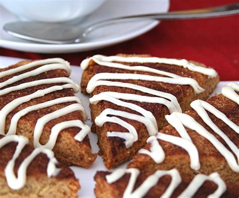 How many carbs are in cinnamon scones - calories, carbs, nutrition