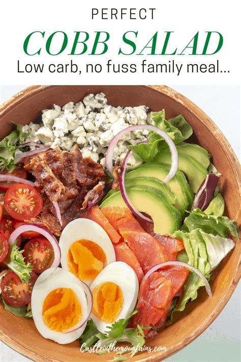 How many carbs are in cobb salad - plate - calories, carbs, nutrition