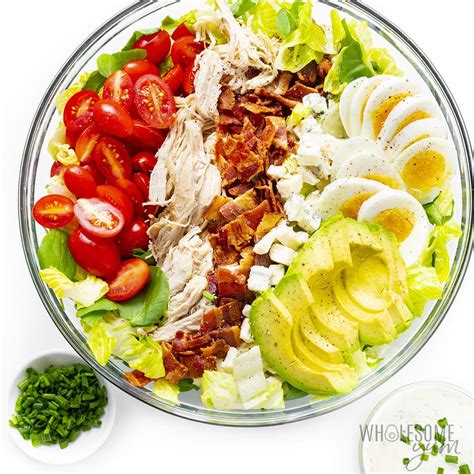 How many carbs are in cobb salad bowl - calories, carbs, nutrition