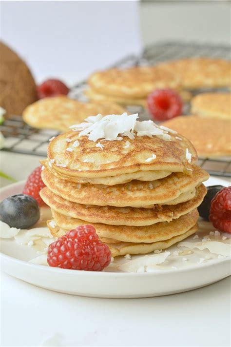 How many carbs are in coconut pancakes - calories, carbs, nutrition