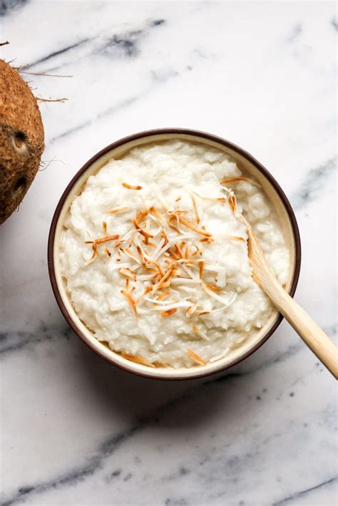 How many carbs are in coconut rice pudding - calories, carbs, nutrition