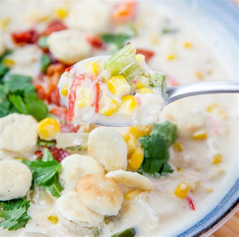 How many carbs are in corn and crab chowder - calories, carbs, nutrition