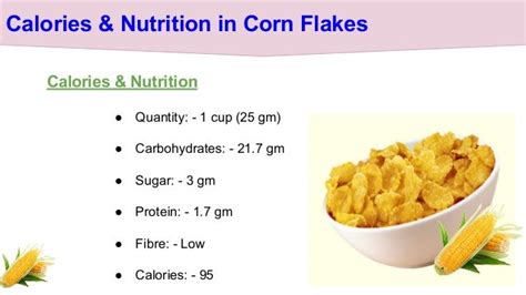 How many carbs are in corn flakes - calories, carbs, nutrition