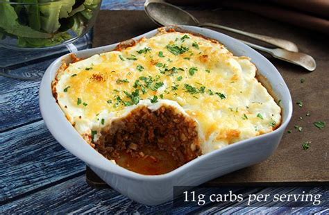 How many carbs are in cottage pie for 1 - calories, carbs, nutrition