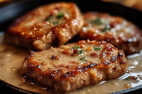 How many carbs are in country fried pork chop & gravy - calories, carbs, nutrition
