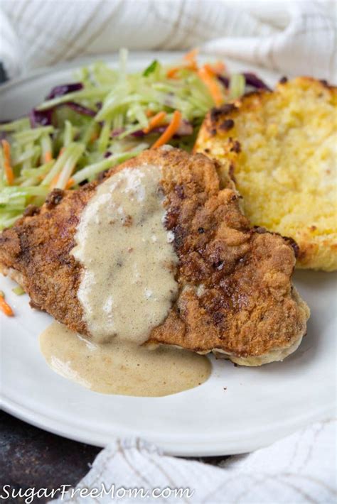 How many carbs are in country fried steak deep fried - calories, carbs, nutrition