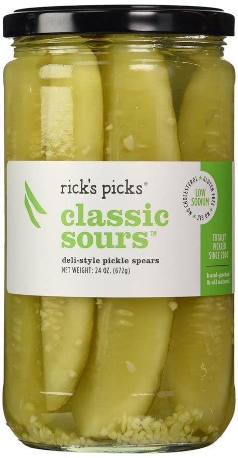 How many carbs are in country style pickle spears - calories, carbs, nutrition