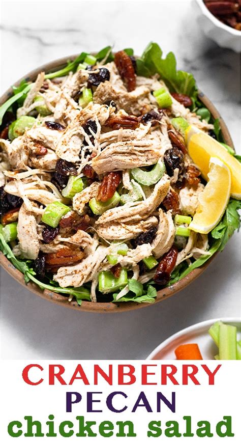 How many carbs are in cranberry almond chicken salad - calories, carbs, nutrition