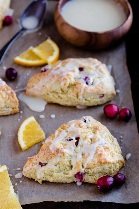 How many carbs are in cranberry orange scones - calories, carbs, nutrition