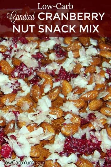 How many carbs are in cranberry snack mix - calories, carbs, nutrition