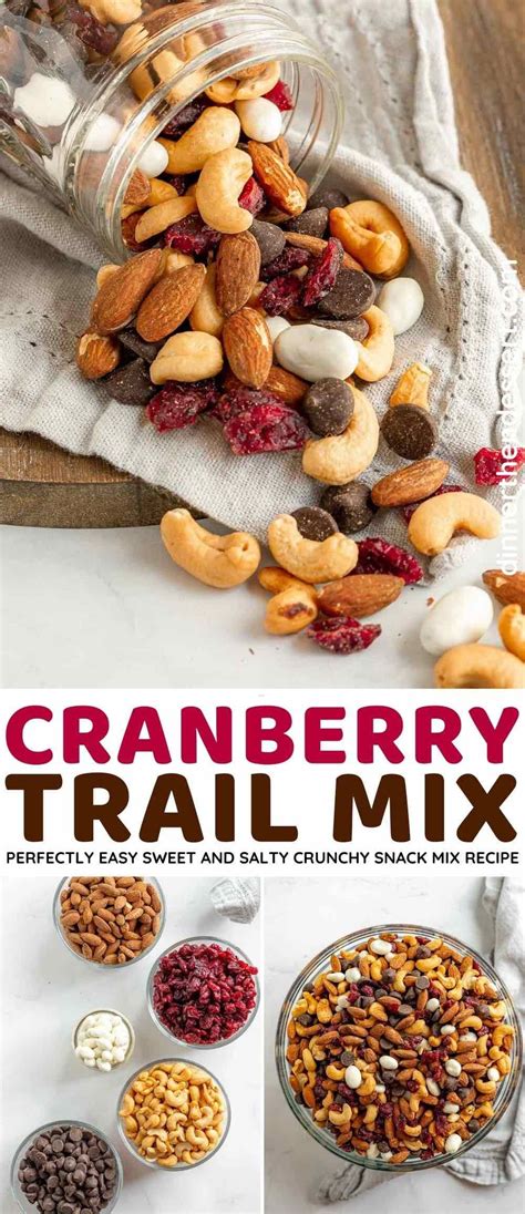 How many carbs are in cranberry trail mix - calories, carbs, nutrition