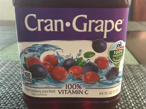 How many carbs are in crangrape juice - calories, carbs, nutrition