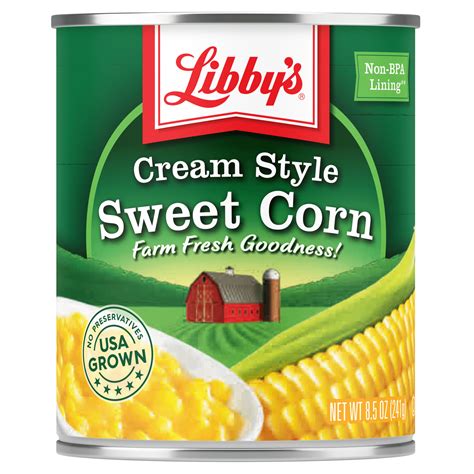 How many carbs are in cream style corn - calories, carbs, nutrition