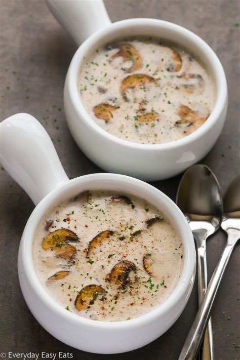 How many carbs are in creamy mushroom soup - calories, carbs, nutrition