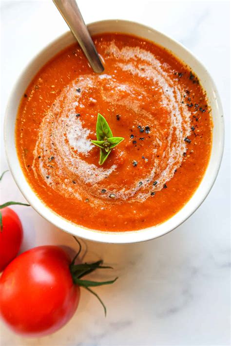 How many carbs are in creamy tomato basil soup - calories, carbs, nutrition