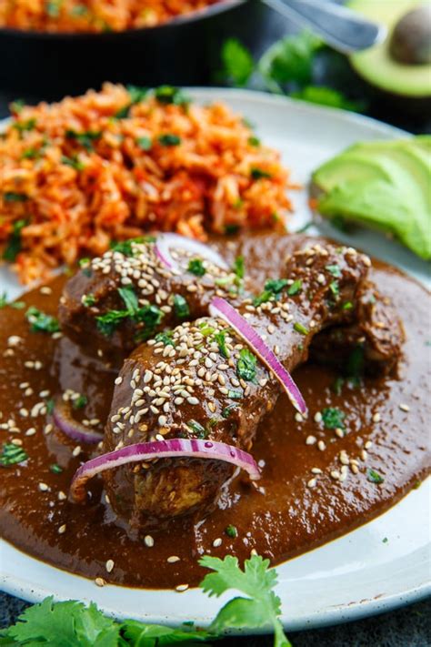 How many carbs are in crispy chicken mole - calories, carbs, nutrition