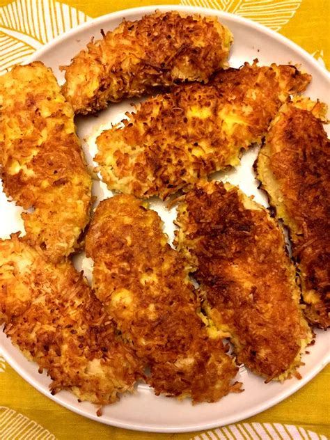 How many carbs are in crispy coconut chicken - calories, carbs, nutrition