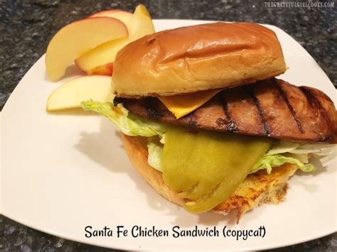 How many carbs are in crispy sante fe chicken sandwich - calories, carbs, nutrition