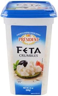 How many carbs are in crumbled feta cheese (62345.0) - calories, carbs, nutrition