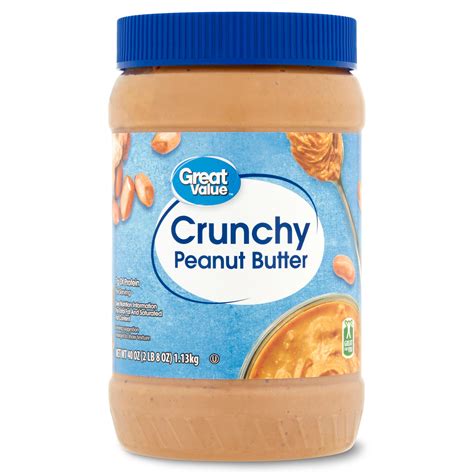 How many carbs are in crunchy peanut butter - calories, carbs, nutrition