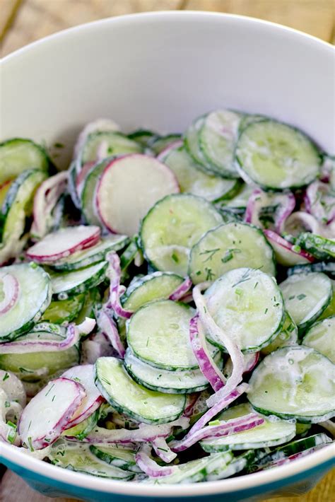 How many carbs are in cucumber salad with ginger vinaigrette - calories, carbs, nutrition