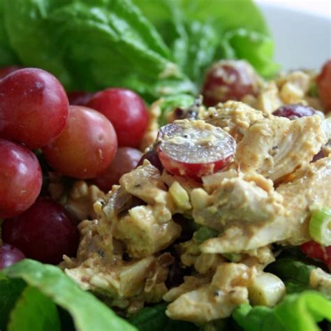 How many carbs are in curried chicken salad - calories, carbs, nutrition